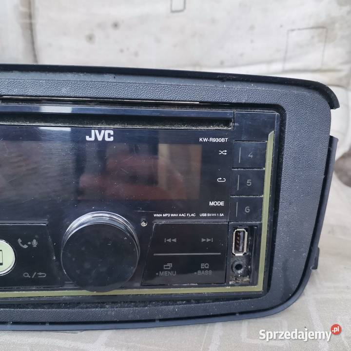 Radioodtwarzacz samochodowy JVC KWR930BT 2DIN