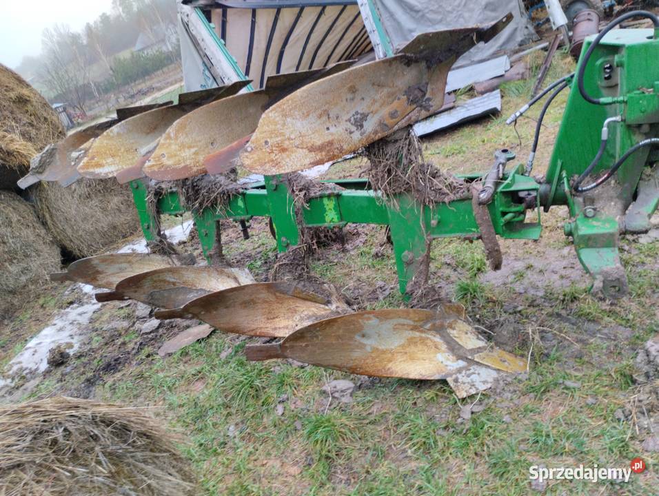 Pług 4 skib obrotowy nowe elementy nieuszkodzony Zamość