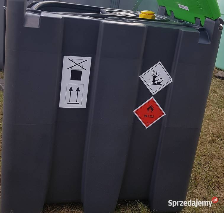 Mobilny zbiornik ON 300 l Pompa 12 V 50lmin Zielona Góra