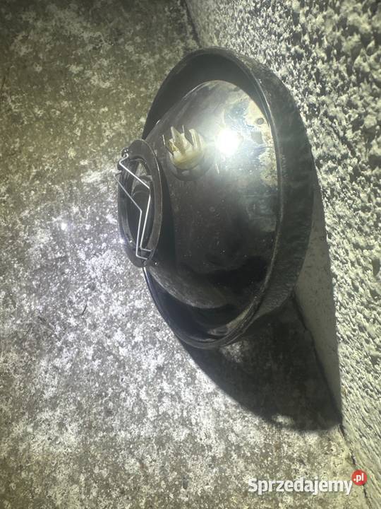Lampa element optyczny reaktora przedni z ramką Lampy przednie śląskie