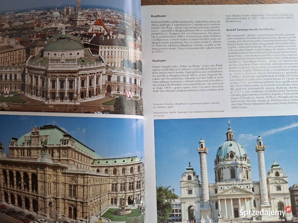 Złota księga Austria Bonechi Galaktyka Mapy i przewodniki Kraków