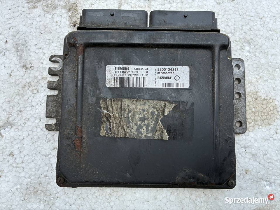 Komputer Sterownik Silnika Renault Scenic II 2 osobowe lubelskie Wisznice