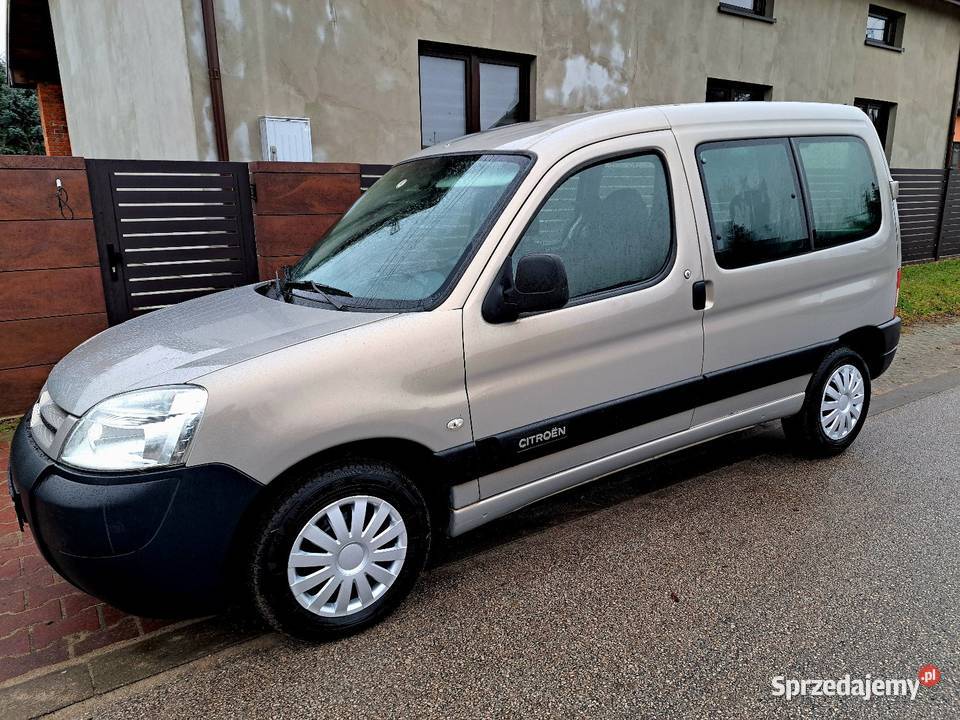 Śliczne bezwypadkowe berlingo 4/5 łódzkie Łask sprzedam