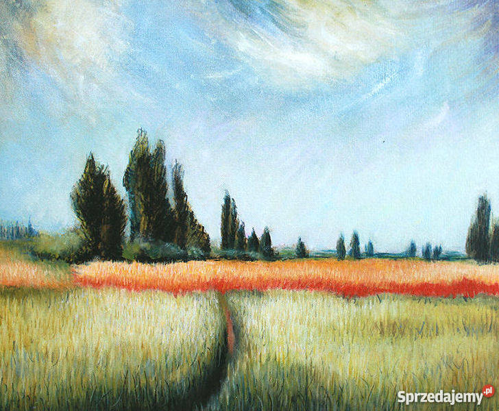 Prezent lekarza Pole pszenicy Claude Monet sprzedam