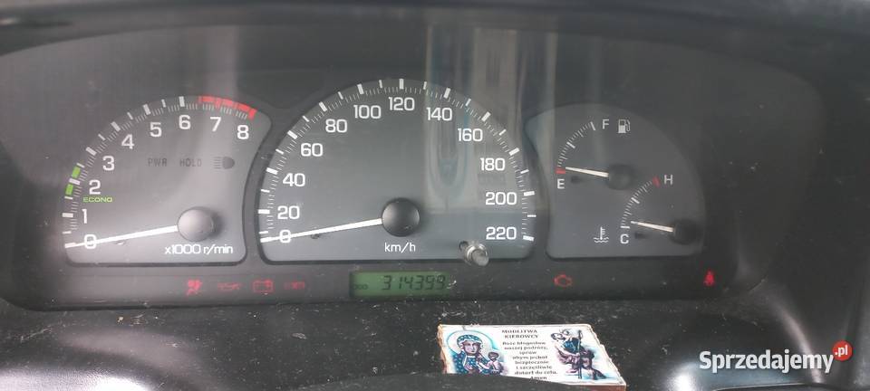 chevrolet rezzo 16 bLPG ważne opłaty Klima benzyna+LPG Rezzo