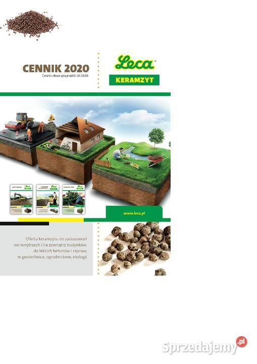 keramzyt ogrodowy budowlany 48 Leca Zawiercie śląskie
