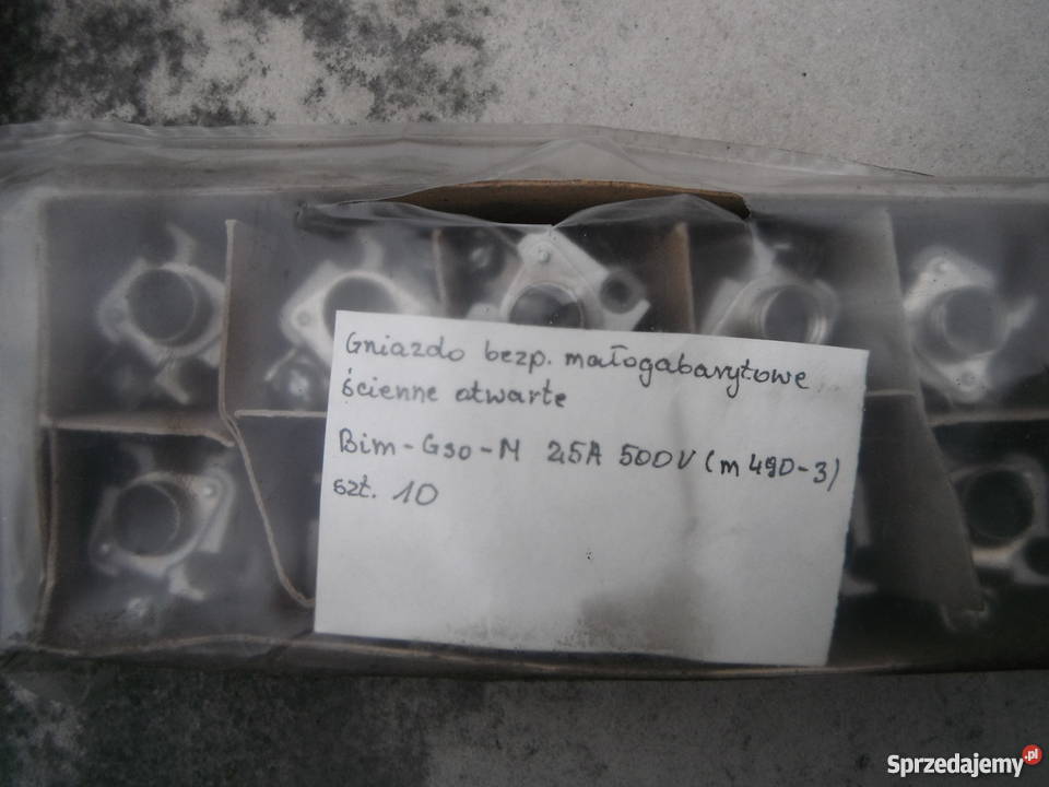 Gniazdo bezpiecznika ceramiczne m490 25A 500V mazowieckie Chlewiska