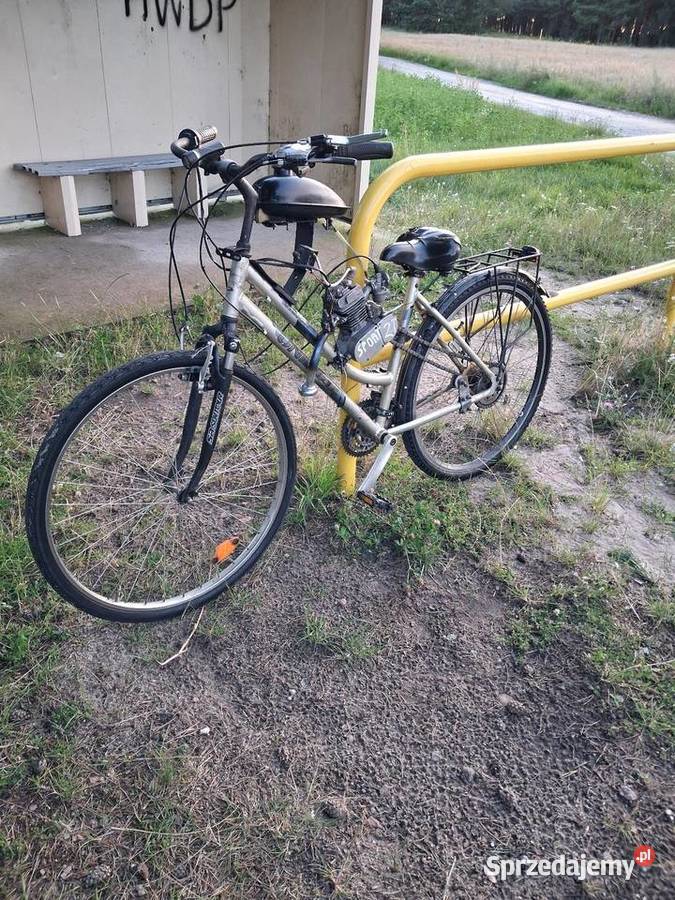 Rower z silnikiem spalinowym drugi nowy Pojazdy elektryczne i spalinowe kujawsko-pomorskie Wichowo