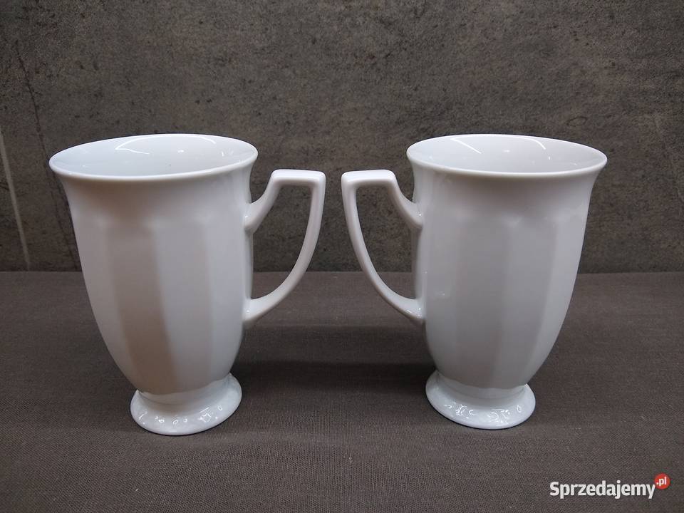 Rosenthal Biała Maria kubki duże 2 Kalisz
