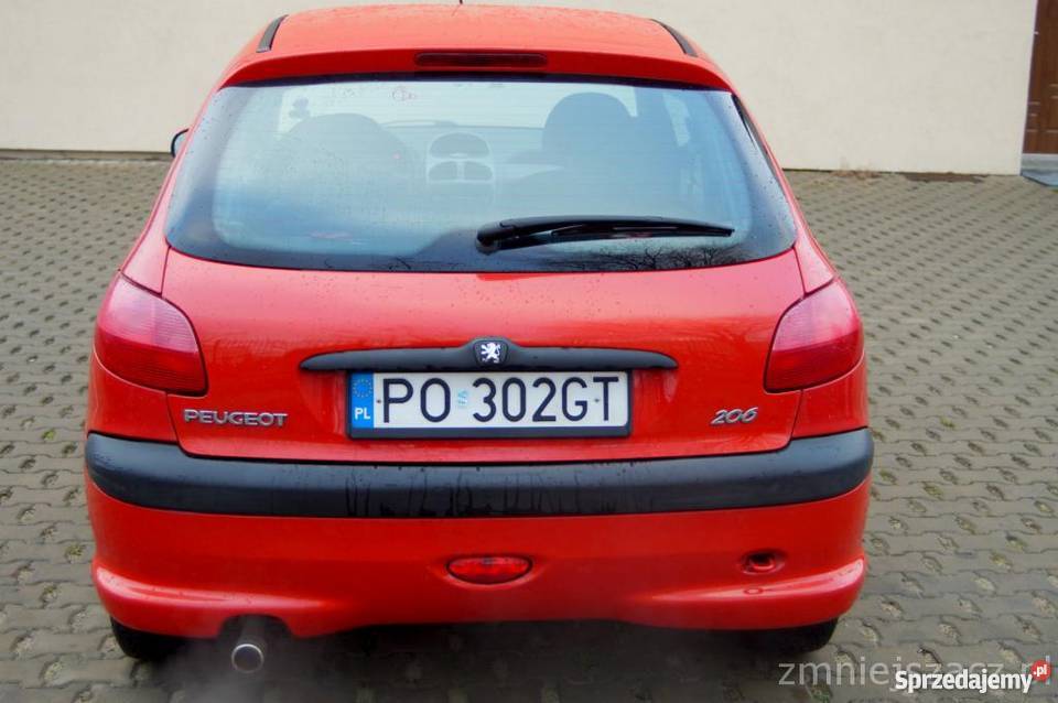 peugeot 206 zadbany na auto gwint gleba Poznań