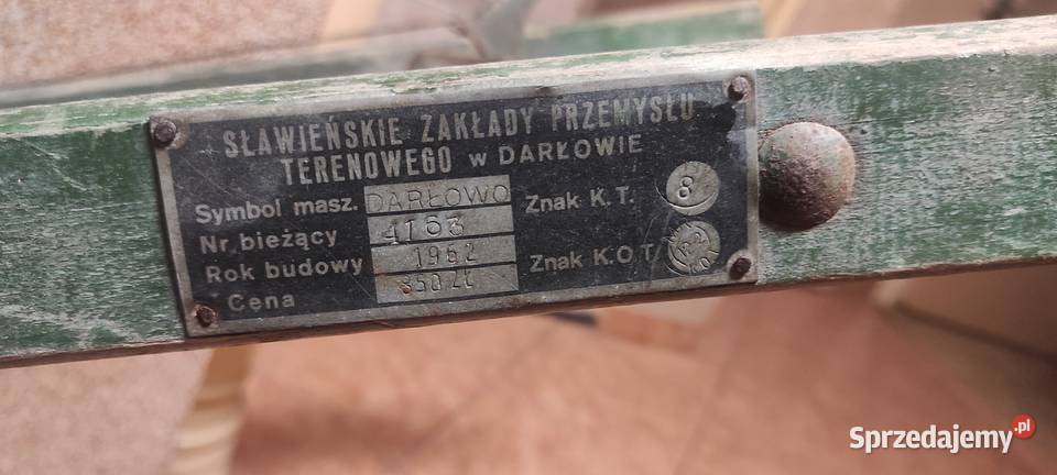 Siewnik ręczny do warzyw buraków zabytek Darłowo
