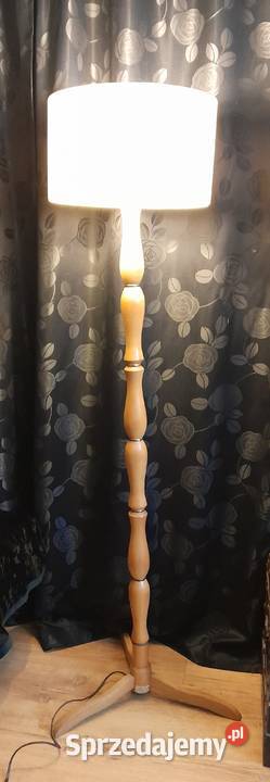 lampa podłogowa stojąca klasyczny PRL vintage Sosnowiec sprzedam