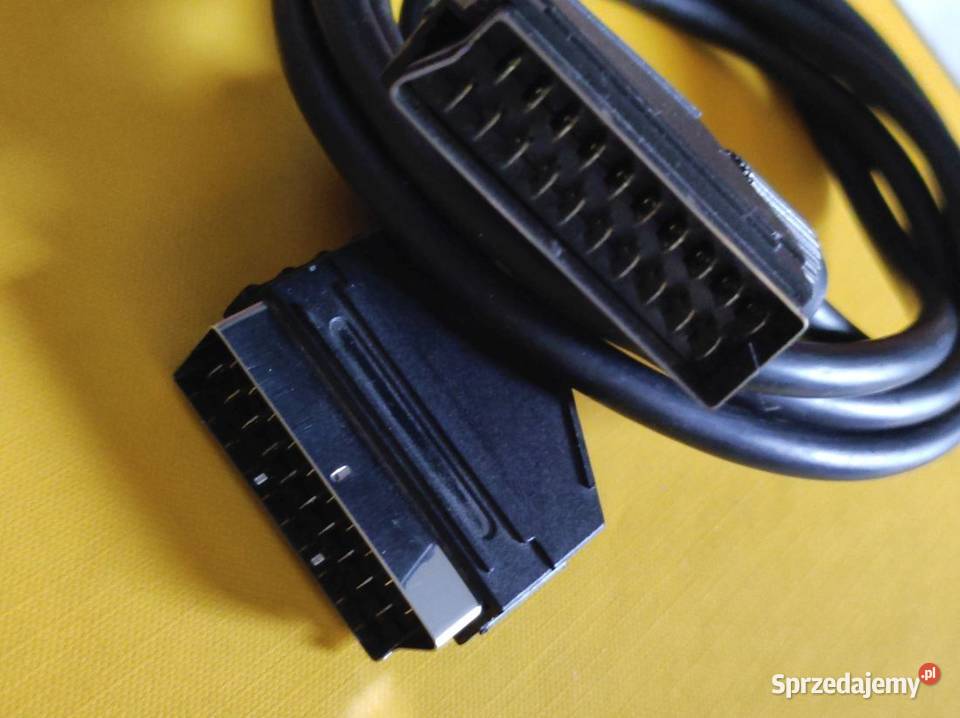 kabel SCART euro złącze przewód