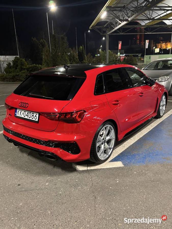 AUDI RS3 SPORTBACK 8Y 2022 Salon Pierwszy gniazdo USB Kraków