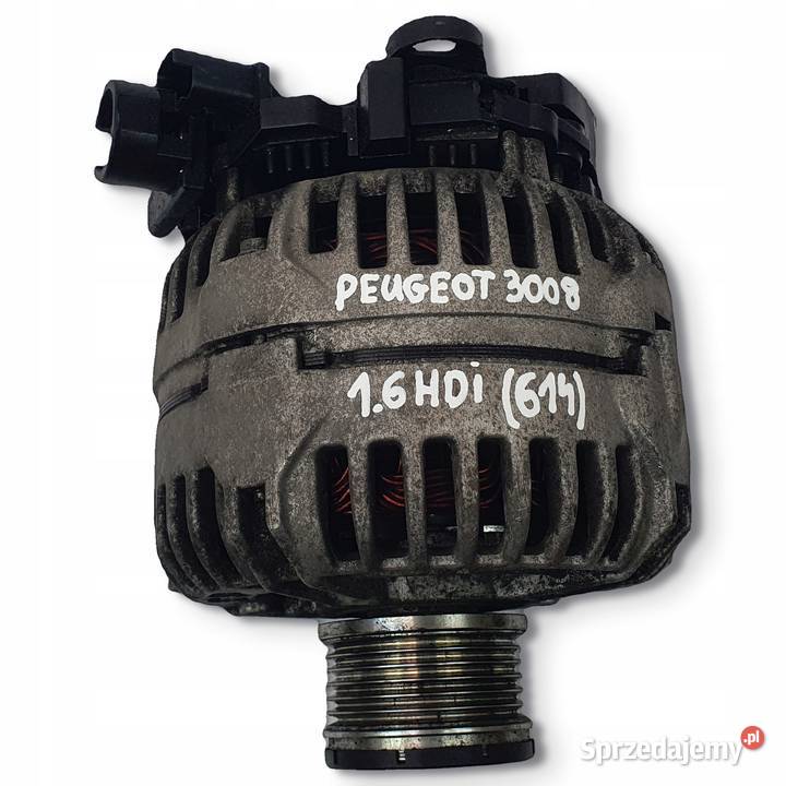 ALTERNATOR Peugeot 208 2008 308 3008 508 16 HDI Układ elektryczny silnika Chełm