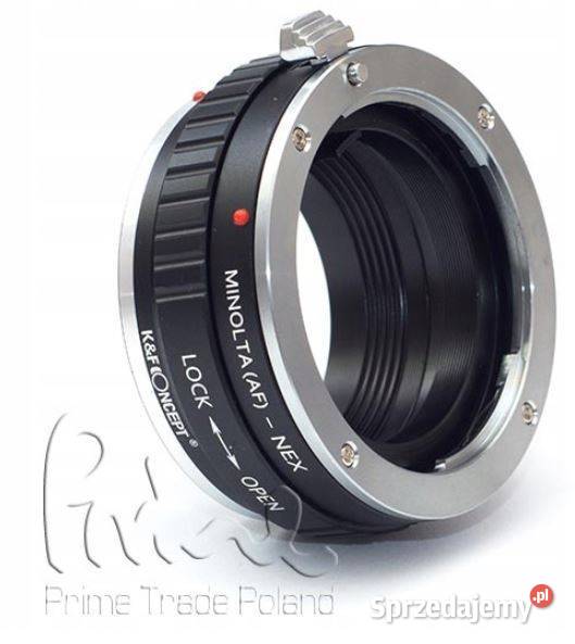 ADAPTER SONYMINOLTA AF na SONY EMOUNT NEX KF mazowieckie Warszawa