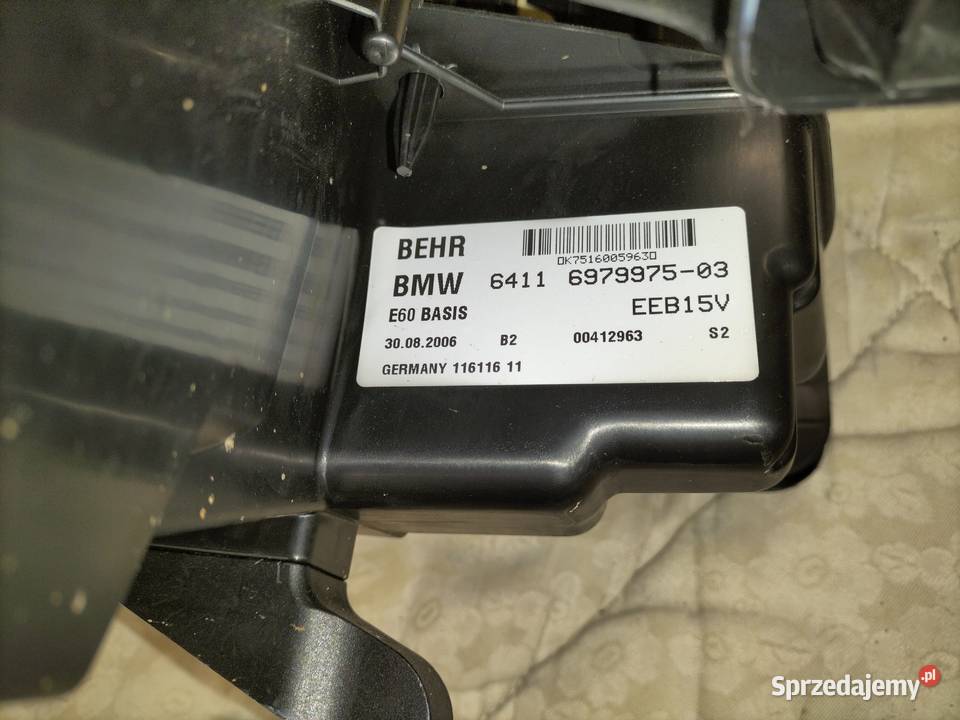 Moduł nagrzewnicy BMW E60 E61 Mały przebieg 58