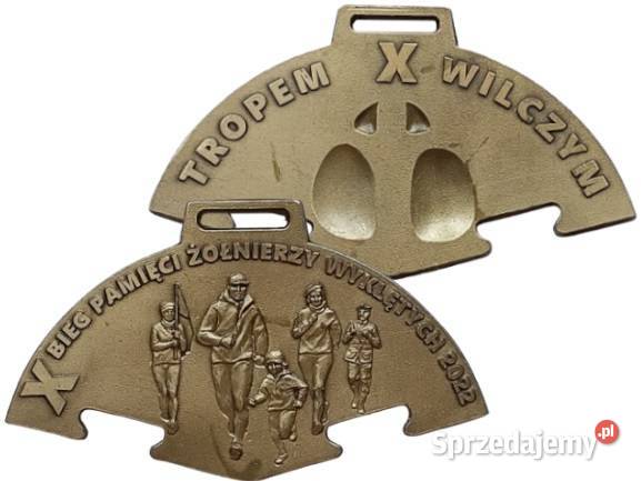 Medal X BIEG PAMIĘCI ŻOŁNIERZY WYKLĘTYCH 2022 Rzeszów sprzedam