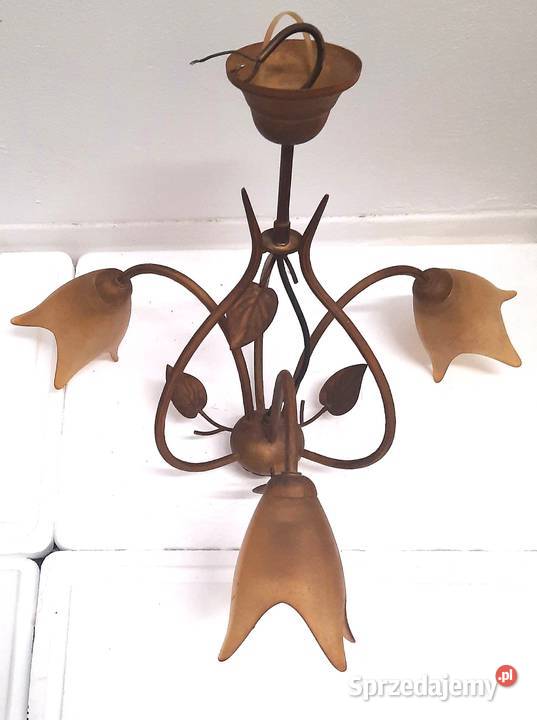 Sprzedam Okazałą Stylową Lampę Sufitową Katowice