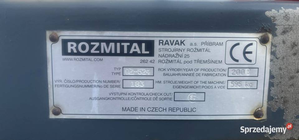 Przewracarka karuzelowa przetrząsacz do siana 4