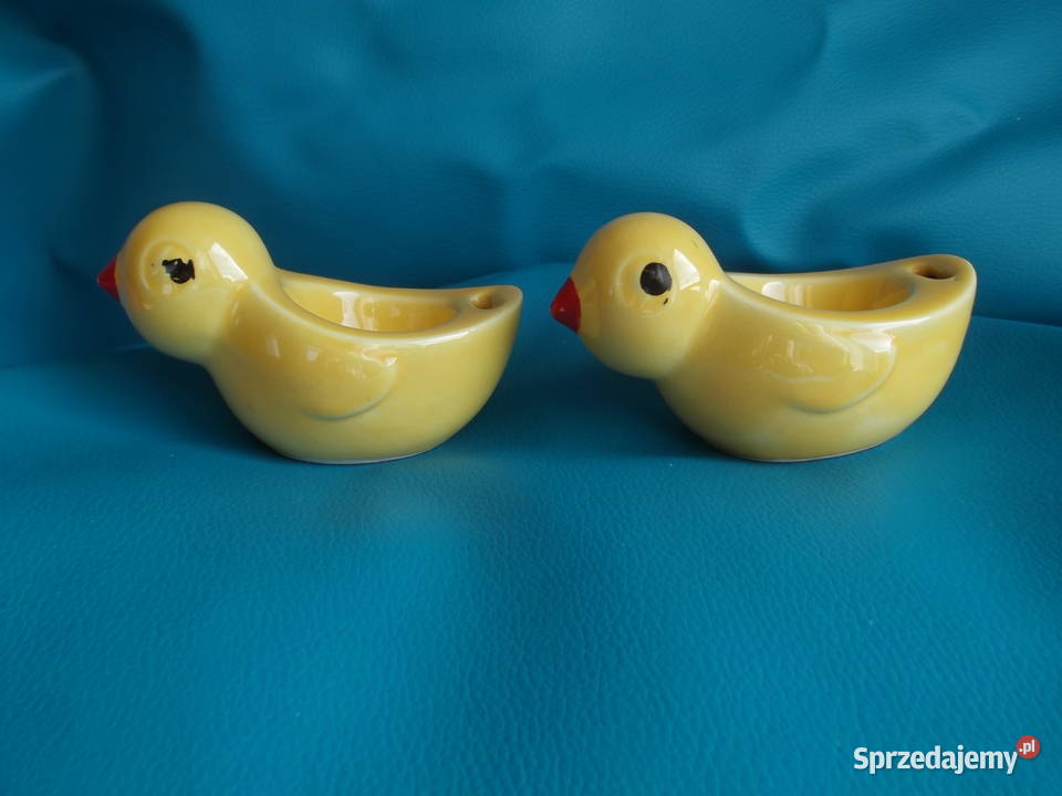 PRL Porcelanowe Kurczaczki Goebel Cieszyn