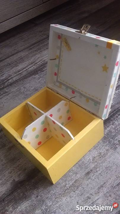 Szkatułka drewniana ramka na zdjęcia Pozostałe małopolskie Stryszów