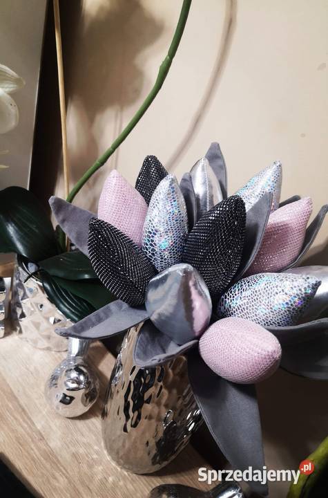 Tulipany glamour srebrne złote butelkowa zieleń wielkopolskie Piła