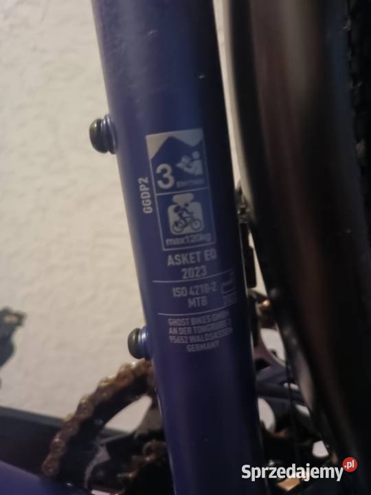 GHOST Asket EQ XL Sora 29 graveltrekking dark Skierniewice