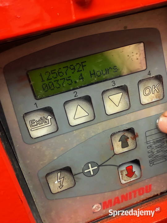 zwyżka podnośnik elektryczny MANITOU 100 SEC nie Działoszyn