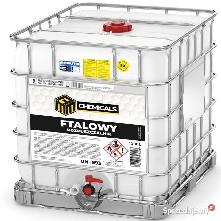 ROZPUSZCZALNIK FTALOWY 1000L do farb lakierów Gdańsk sprzedam