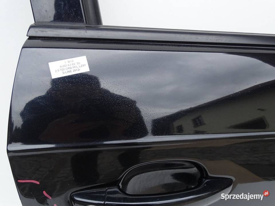 DRZWI PRAWY PRZÓD PRAWE PRZEDNIE LZ9Y AUDI A3 8V osobowe małopolskie sprzedam