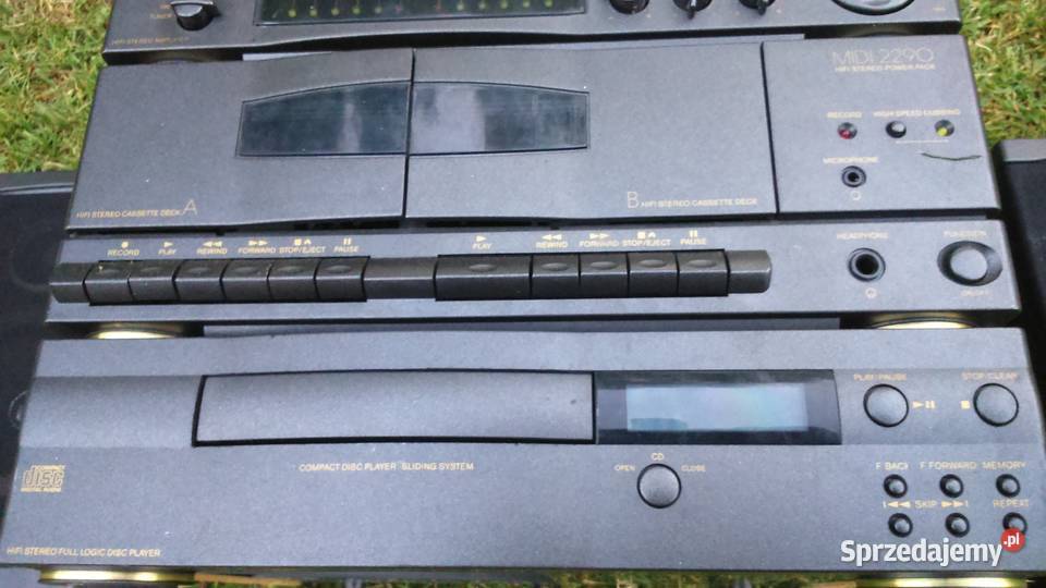 Wieża Schneider Midi 2290LS FM CD kasety Wieże i miniwieże Tuszkowo sprzedam