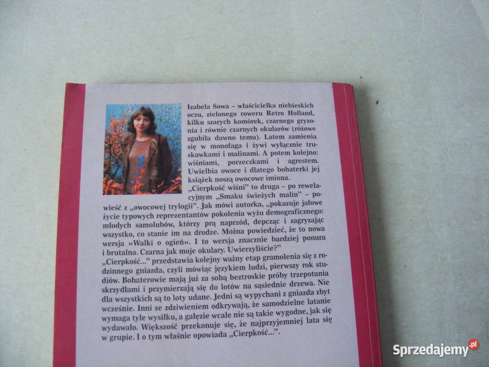 Cierpkość wiśni Smak świeżych malin Sowa Oborniki Śląskie sprzedam