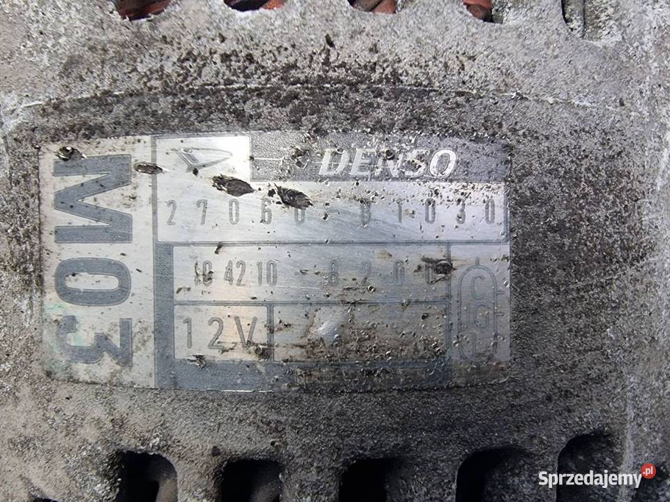 ALTERNATOR DAIHATSU SIRION 27060B1030 Pozostałe