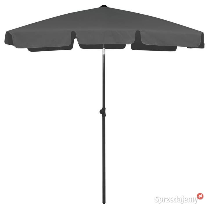 vidaXL Parasol plażowy antracytowy 180x120 Warszawa