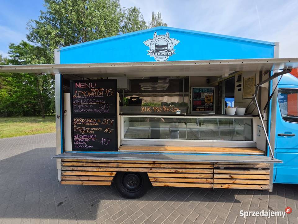 Foodtruck Mercedes sprinter 312d 1996r Kebab mazowieckie sprzedam
