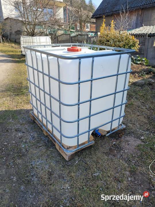 Mauser zbiornik 1000l na wodę paliwo itp Miedziana Góra