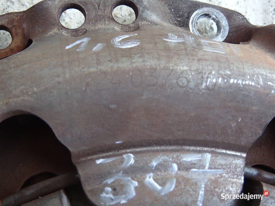 Peugeot 307 16 HDI sprzęgło sztywne koło