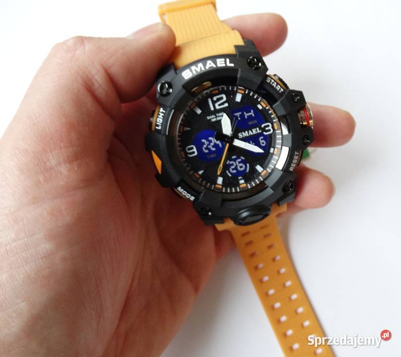 Sportowy zegarek SMAEL pomarańczowy Gorzów Wielkopolski