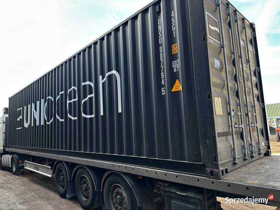 KONTENER MORSKI 40 HC ONE WAY NOWY Magazyn