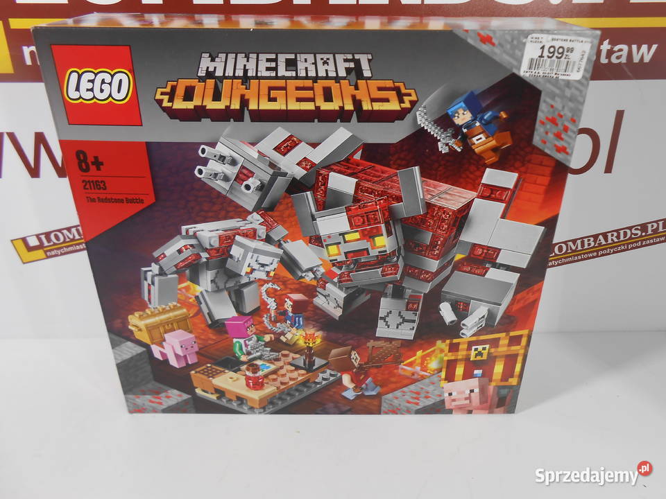 LEGO Minecraft Bitwa o czerwony kamień 8 lat+ śląskie Katowice