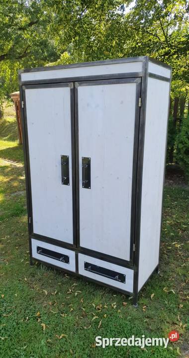 industrialna szafa ubraniowa 2 drzwiowa z Warszawa