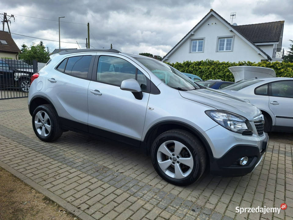 Opel Mokka 4X4 Bezwypadkowy Stan Serwisowany srebrny Samochody osobowe Załom