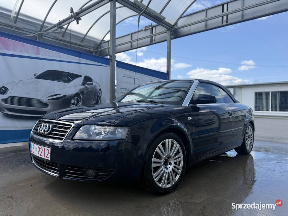 Audi A4 B6 CABRIO 18 T 163 Możliwa zamiana lubelskie Krasnobród