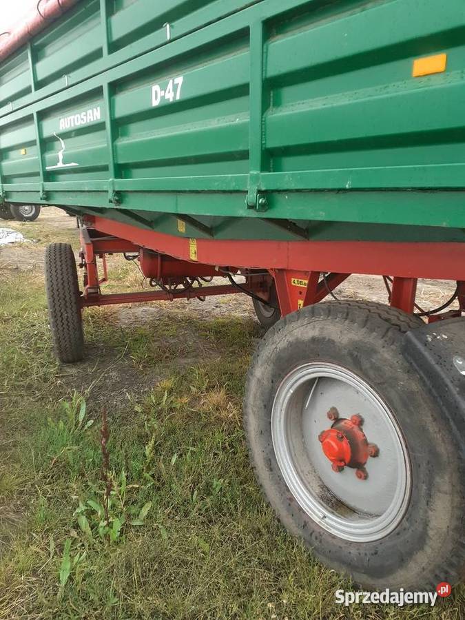 Przyczepa wywrotka d47 autosan wywrot 3 str Konin