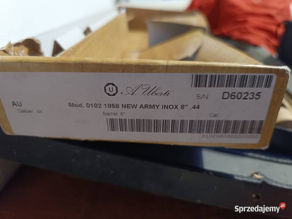 Rewolwer czarnoprochowy Remington Model Uberti podkarpackie Przemyśl