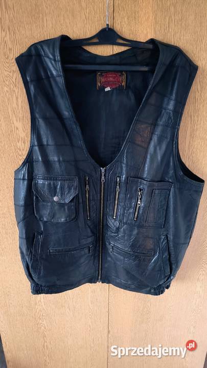 Kamizelka skórzana na motor Częstochowa sprzedam