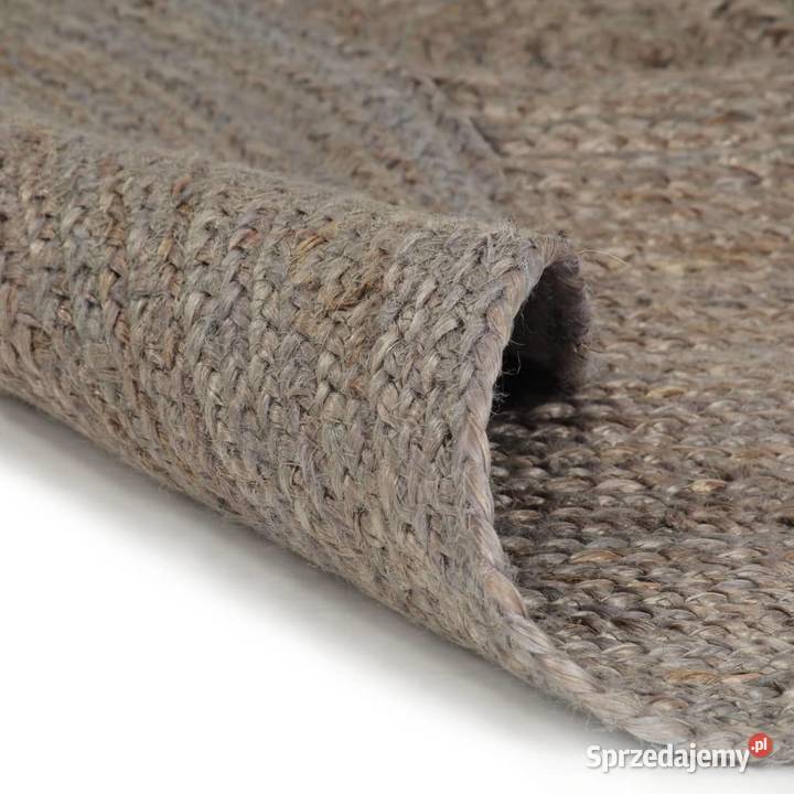 vidaXL Ręcznie wykonany dywanik z juty okrągły Warszawa