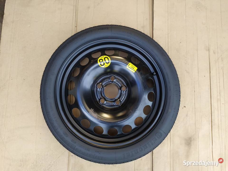 KOŁO DOJAZDOWE R16 5x105 OPEL ASTRA IV J ZESTAW Miejska Górka