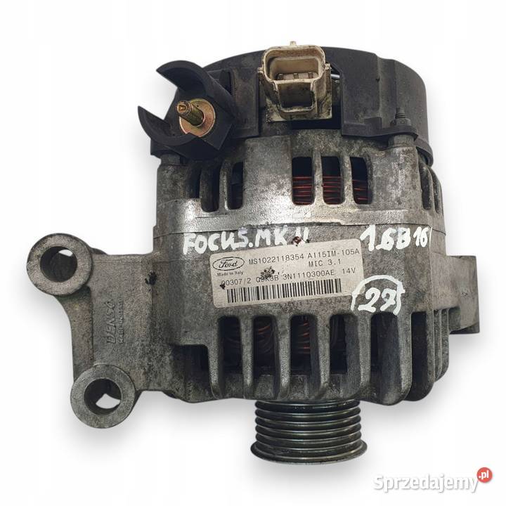 ALTERNATOR Ford Focus MK2 Fiesta C 16 16V 105A Części samochodowe Chełm